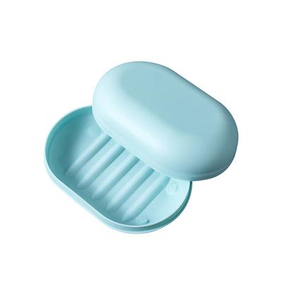 Nagelschönheits-Seifenhalter, tragbar, modisch, einfach, Arbeitsplatte, Seife, Zuhause, Badezimmer, Reise, versiegelt, wasserdicht, Seifenkiste, Bonbonfarben, Ablageschale