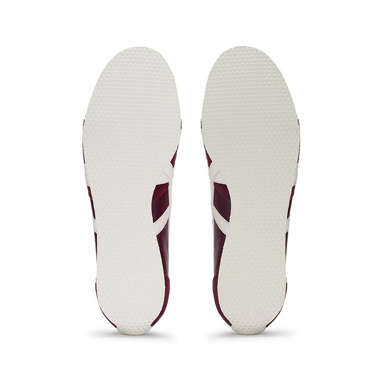 ONITSUKA TIGER Runspark Round Toe Comfortable Non-Slip Wear-Resistant Low-Top Casual Shoes Unisex Sneaker Burgundy 1183B480-600