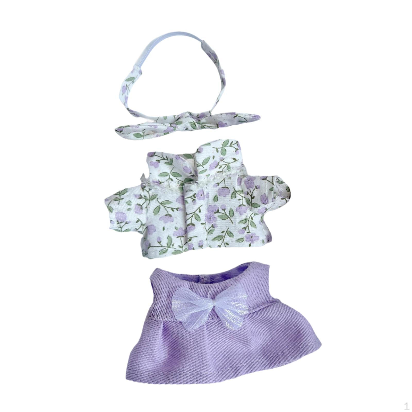 

Комплект одежды для куклы 17 см с юбкой и аксессуарами для проектов «сделай сам» Female