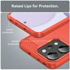 For Oppo Reno14 Pro 5G (Global) Case Protective Phone Cover Carbon Fiber Texture Brushed
