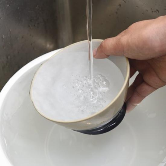 Paar WAN (Weiß x Marineblau) Teeschalen, Vatertagsgeschenk