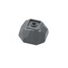 Constructing Blocks Dark Bluish Gray Rock 4 X Octagonal Boulder Scene Parts Attachments 30293 30294 Castle City Present