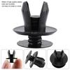 Car Push Rivet Trunk Bumper Lining Assorted Clip Fastener Retainer?for  (100pcs)