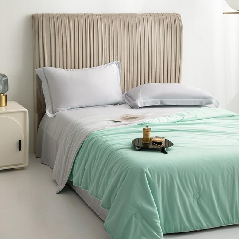Ice cream cool sensation silk solid color summer quilt solid color air conditioning by summer ice silk cool quilt