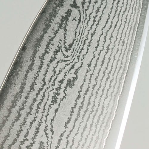 Shimomura Kogyo Made In Japan Damascus Knife Unryu Santoku 170mm VG-10 33 Layers Elegant Haze Pattern UNR-01 Made In Niigata Tsubame-Sanjo