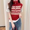 TonLion 2025 Women's Retro Pullover Vest