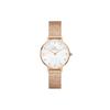 Watch Quartz Movement Stainless Steel Strap Mother-of-pearl Dial Women's Watch Light Luxury with Diamonds DW00100590