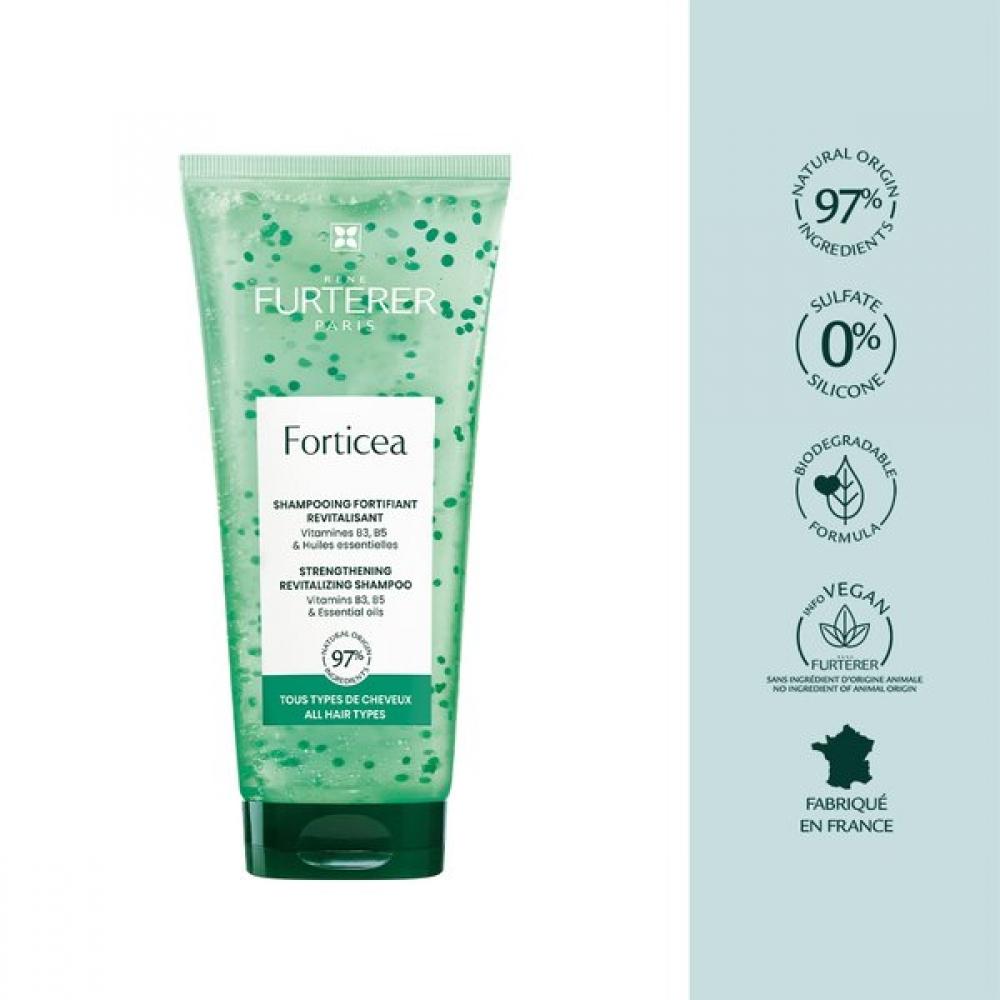 Rene Furterer Forticea Super Volume Shampoo Duo 200ml  +random 40mlx2 Gift 