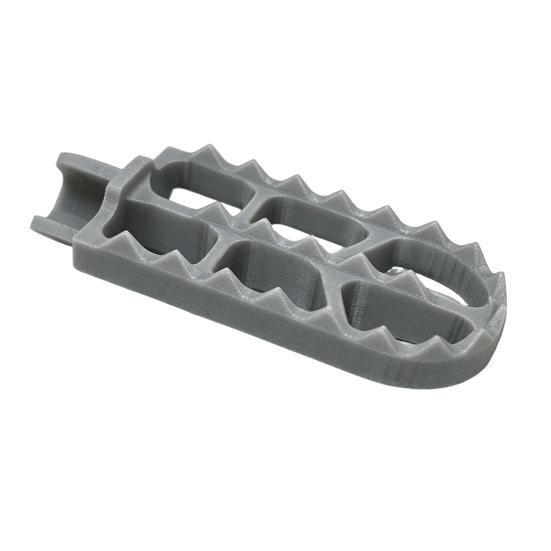 Anti Slip Foot Pegs for Dirt Bike Motorcycle, PLA Offroad Footrest, Universal Wide Lattice Grip for Trail Riding