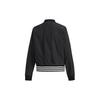 Adidas Casual Sports Stand Collar Woven Bomber Jacket Women Jackets Black FI9284