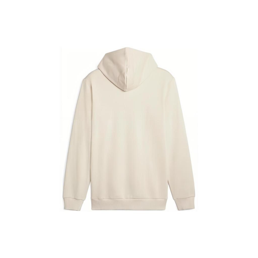 Puma Luxe Crew Embroidered Logo Sports Hoodie 'Beige' Men's 680141-87