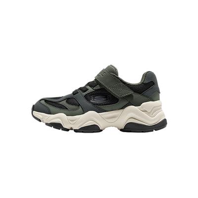 Kids Street Boys Casual Shoes Kids Sneakers Olive 405346L-OLBK