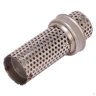 Silenciador de escape de 51 mm/60 mm, silenciador de ruido de acero inoxidable