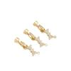 14K Gold-Filled Zircon Bow Pearl Clasp for DIY Jewelry Necklace and Bracelet Connector