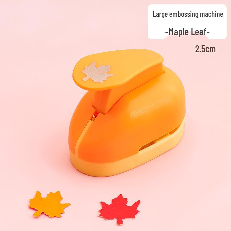 Children's DIY Paper Craft Embossing Machine - Easy Flower Punch for Kindergarten Educational Activities