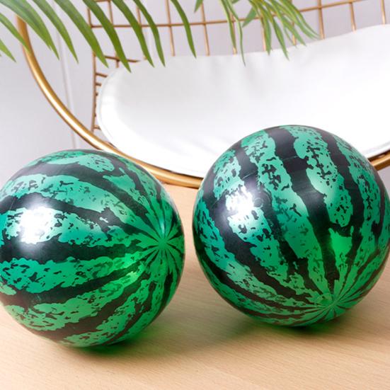 Inflatable Toy Joyful Vivid Exquisite Beach Watermelon Ball for Children