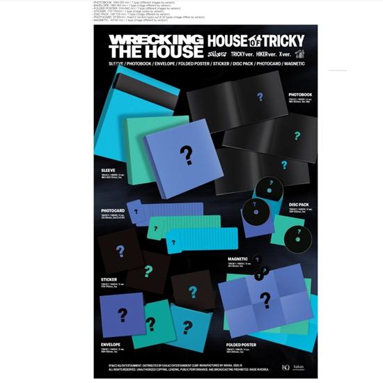 Xikers - ?6TH MINI ALBUM - HOUSE OF TRICKY WRECKING THE HOUSE (HIKER Ver.) -Release  2025-10-31
