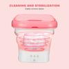 220V Mini Folding Portable Washing Machine Travel Laundry Washer with Rotary Dryer For Clothing Underwear Shoes Washer