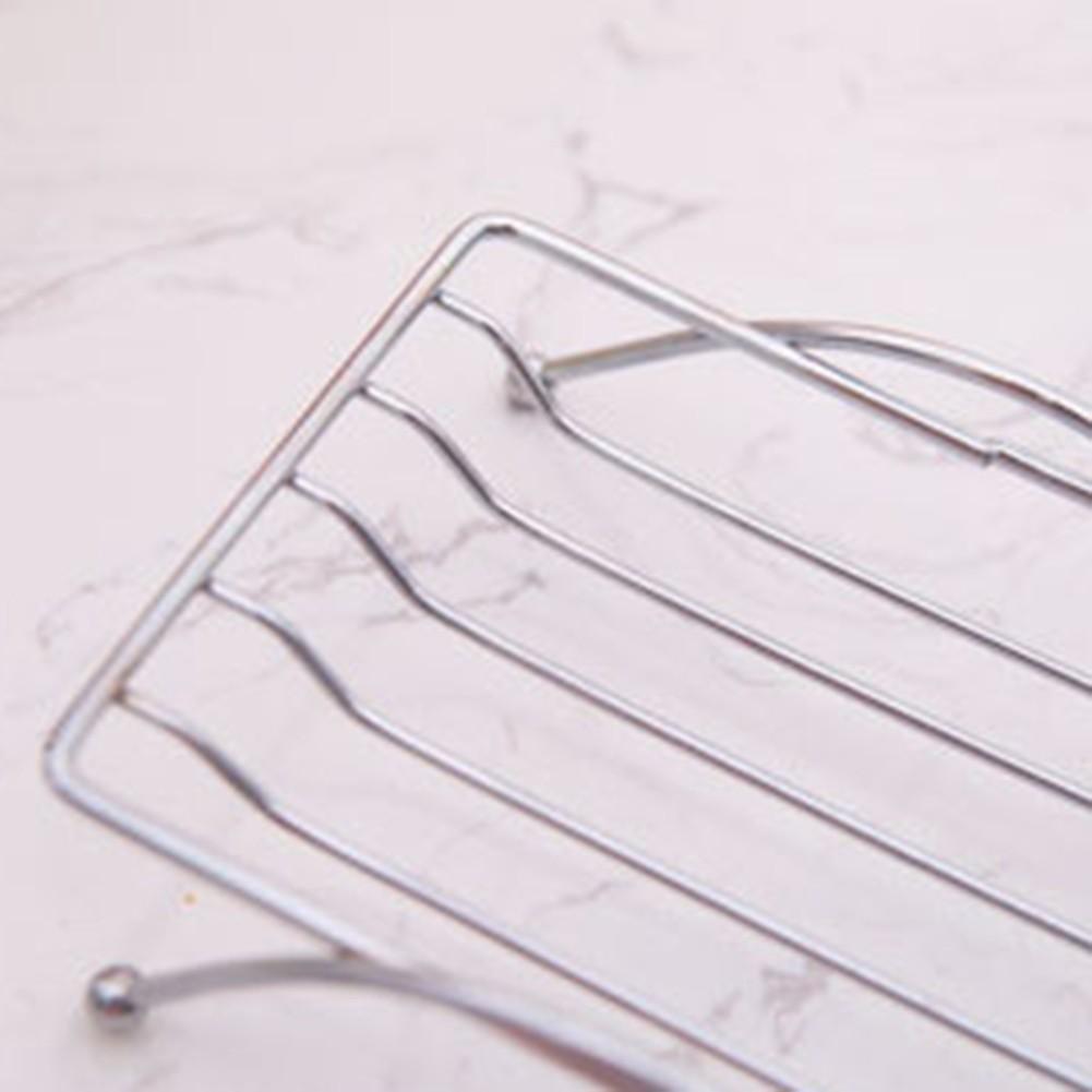 12*8cm Soap Dish Long-lasting Rust-resistant Stainless Steel