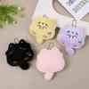 Krásná měkká plyšová klíčenka kreslená hračka pro panenku Plyšový přívěsek Kawaii Cat s ocasem