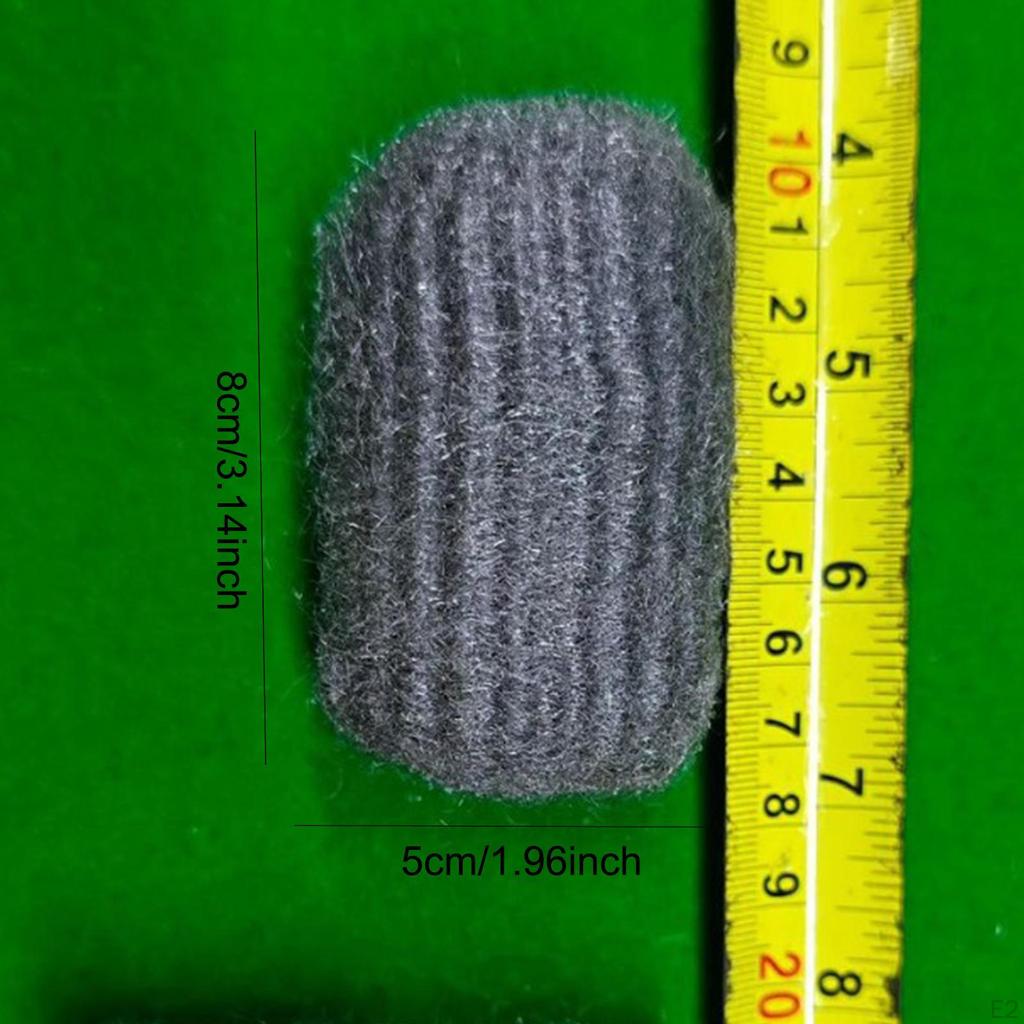 10Pcs Pool Cue Polisher Fine Steel Wire Ball Maintenance Shaft Smoother