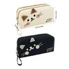 High Capacity Pencil Case 22x10cm Large Compartment Pencil Holder Organizers Travel Makeup Bag for School Office Supplie