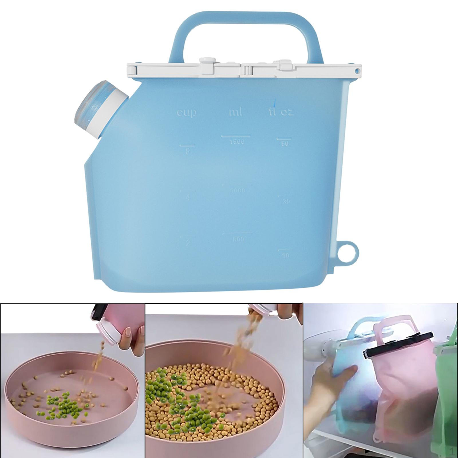 

Прочный контейнер для хранения свежих продуктов и закусок синий