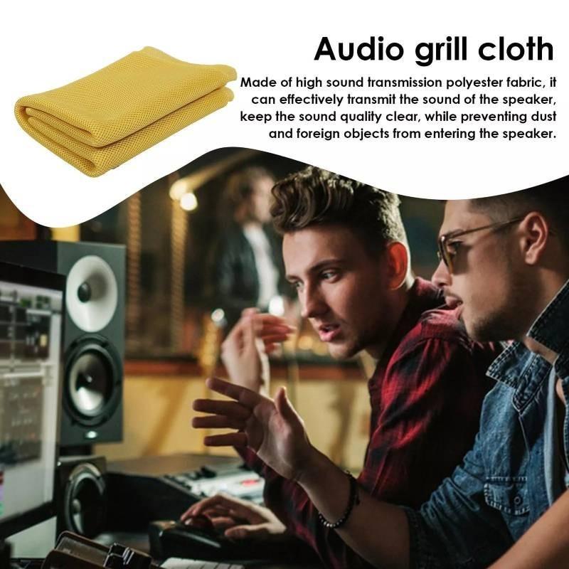 Speaker Dustproof Stereo Grill Cloth Speaker Mesh Cleaning Cloth Stereo Fabric