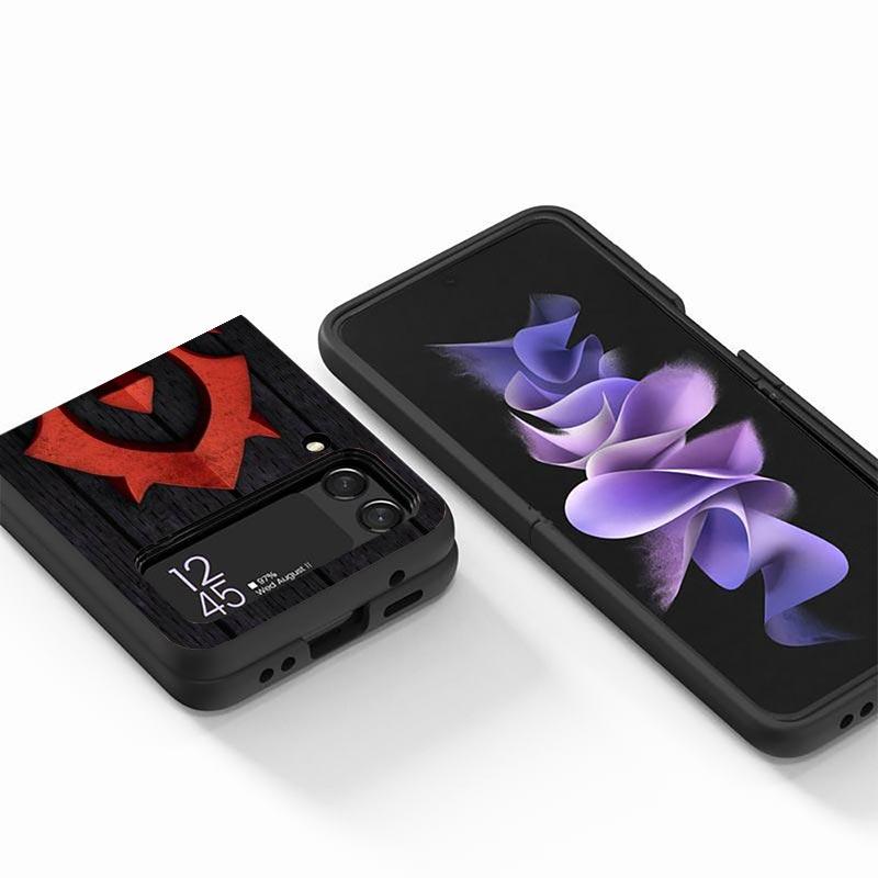 W-World Of W-Warcraft W-Wow Z Flip 7 Phnoe Case For Samsung Z Flip 6 5 4 3 5G Galaxy ZFlip7 ZFlip4 ZFlip5 ZFlip6 ZFlip3 Phone Co