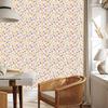 Wallpaper Flowers Cream and Light Gray for Living Room and Bedroom 50x1000