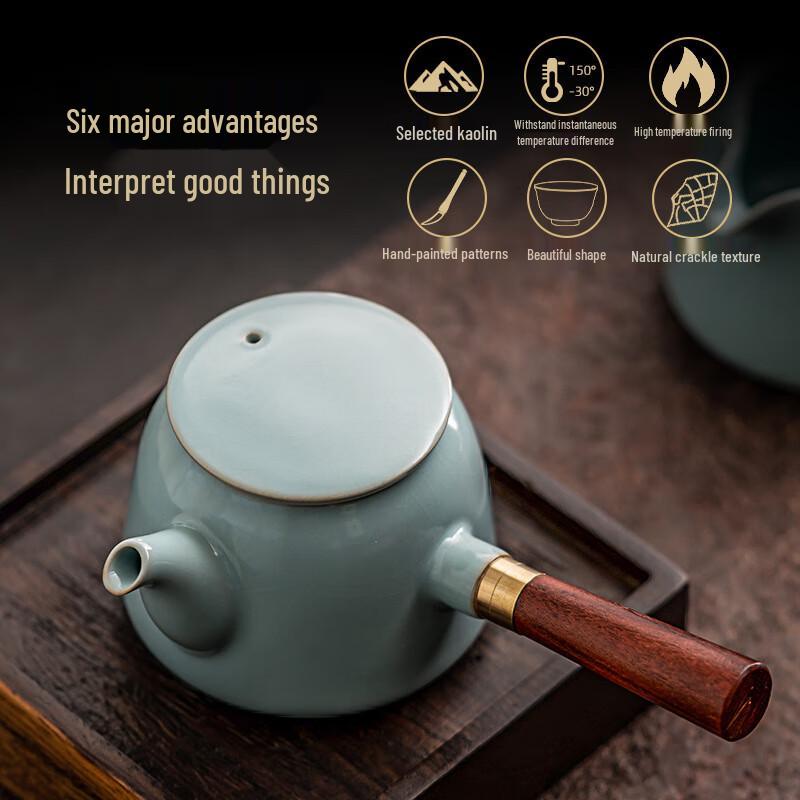 Ru Kiln Celadon Kung Fu Tea Set