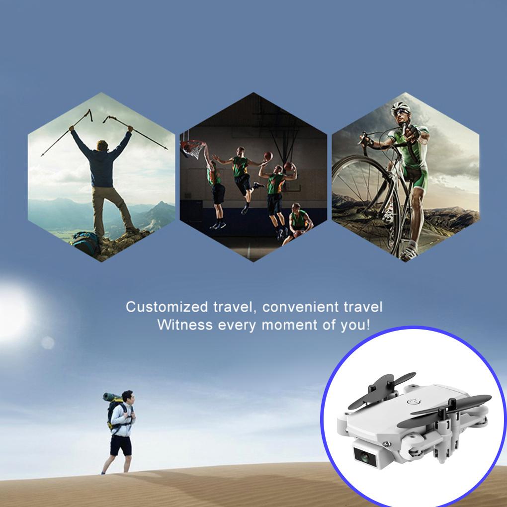 Foldable RC Way-point Flying Remote Control White Without Camera