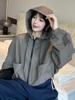 Women's Western-Style Hooded Assault Jacket - 2024 Autumn Casual Short Outerwear