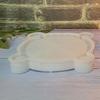 Candle Holder Mold 4 Holes Round Silicone Mold Candle Holder Resin Casting Mold for DIY Taper Candle Holder Concrete Craft