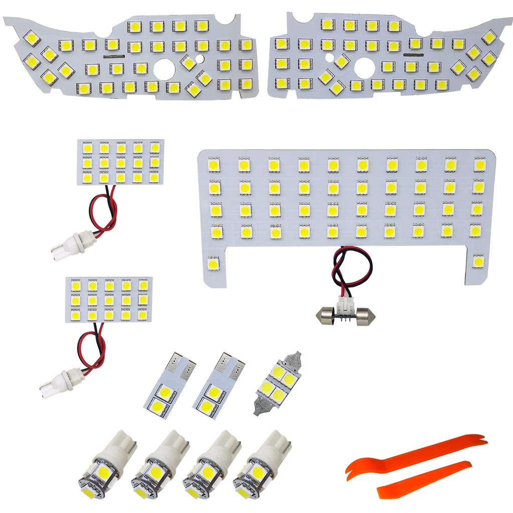 TORIBIO Interior Lighting Compatible with Toyota Prius Alpha 40 Series 2011 Dedicated LED Room Lamp Set (May onwards) - (ZVW40 Series)