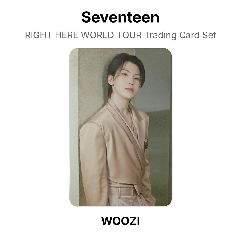 Seventeen RIGHT HERE WORLD TOUR Trading Card Set Official Photocard