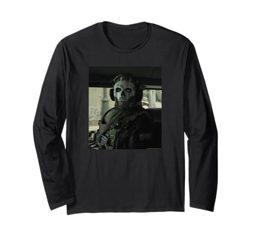 Call of Duty Ghost Photo Meme FPS Video Game Long Sleeve T-Shirt