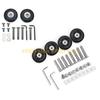 49MD OD 45x18mm/70x24mm Suitcase Luggage Roller Bearing Hardware Repair