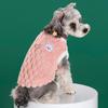 Popular Warm Checkered Fleece Dog Sweater - Comfortable, Thickened, Close-Fitting Vest for Spring, Autumn, and Winter.