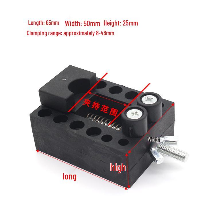 Aluminum Alloy Mini Bench Vise for Carving Walnuts, Bodhi, and Olive Wood