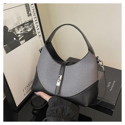 High-End Kontrastfarbe Nischendesign Tasche Damen Neu Vielseitig Pendler Tragbar Schulter Umhängetasche Damenhandtasche