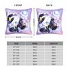Milky Way Cookie Pillowcase Polyester Cushion Cover Decorations Cookie Run Kingdom Throw Pillow Case Cover Home Square 18'