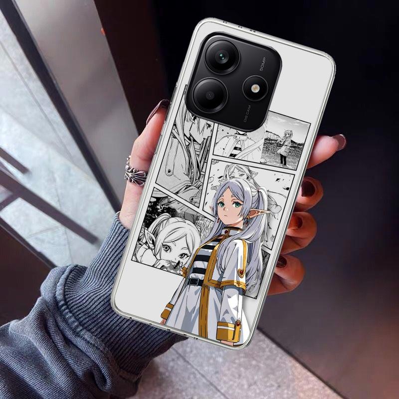 Frieren Beyond Journeys End Phone Case For Xiaomi Redmi Note 10 11 12 13 14 15 Pro Plus 11S 12S 14S 11T 11E 10S Soft TPU Back Co