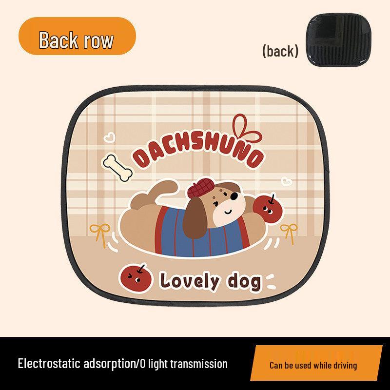 Car Window Sunshade: Heat Insulation & UV Protection Electrostatic Sticker