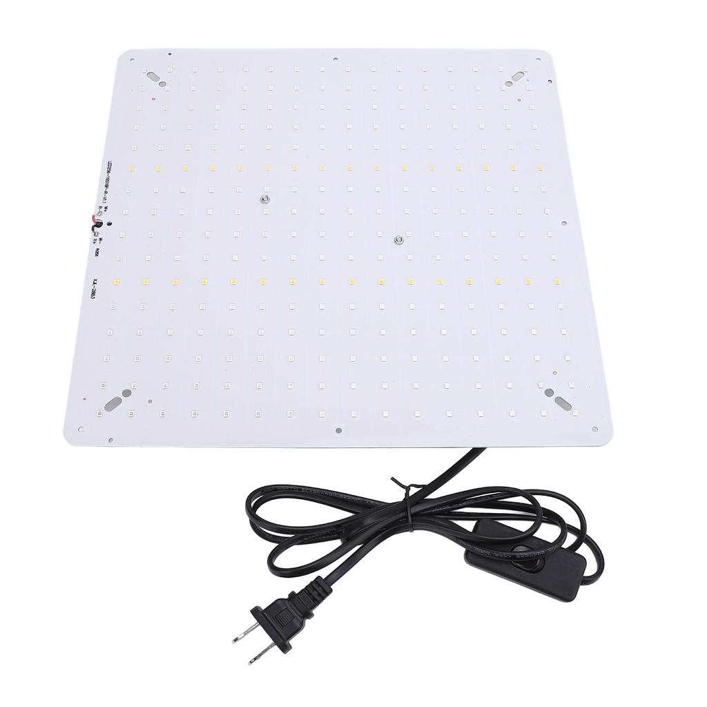 Quantum Plate Grow Light Red Blue Nature 256 LEDs Indoor Plant Growing Lamp for Flowers Vegetables