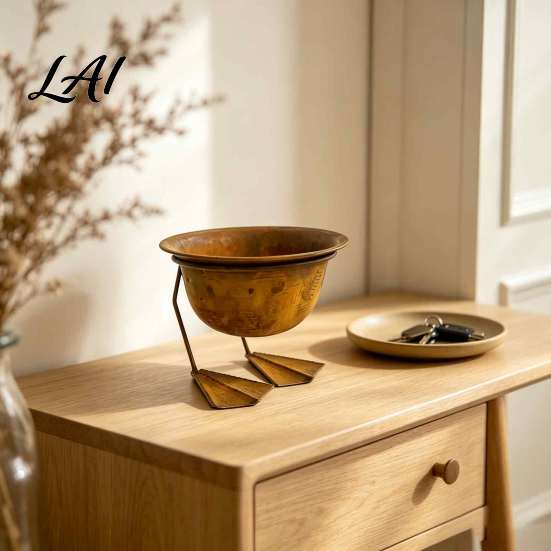 Outdoor Plant Container Metal Bird Foot Planter Bowl Vintage Chicken Duck Paw Base Small Succulents Modern Stand Pot Rustproof Flowerpot for