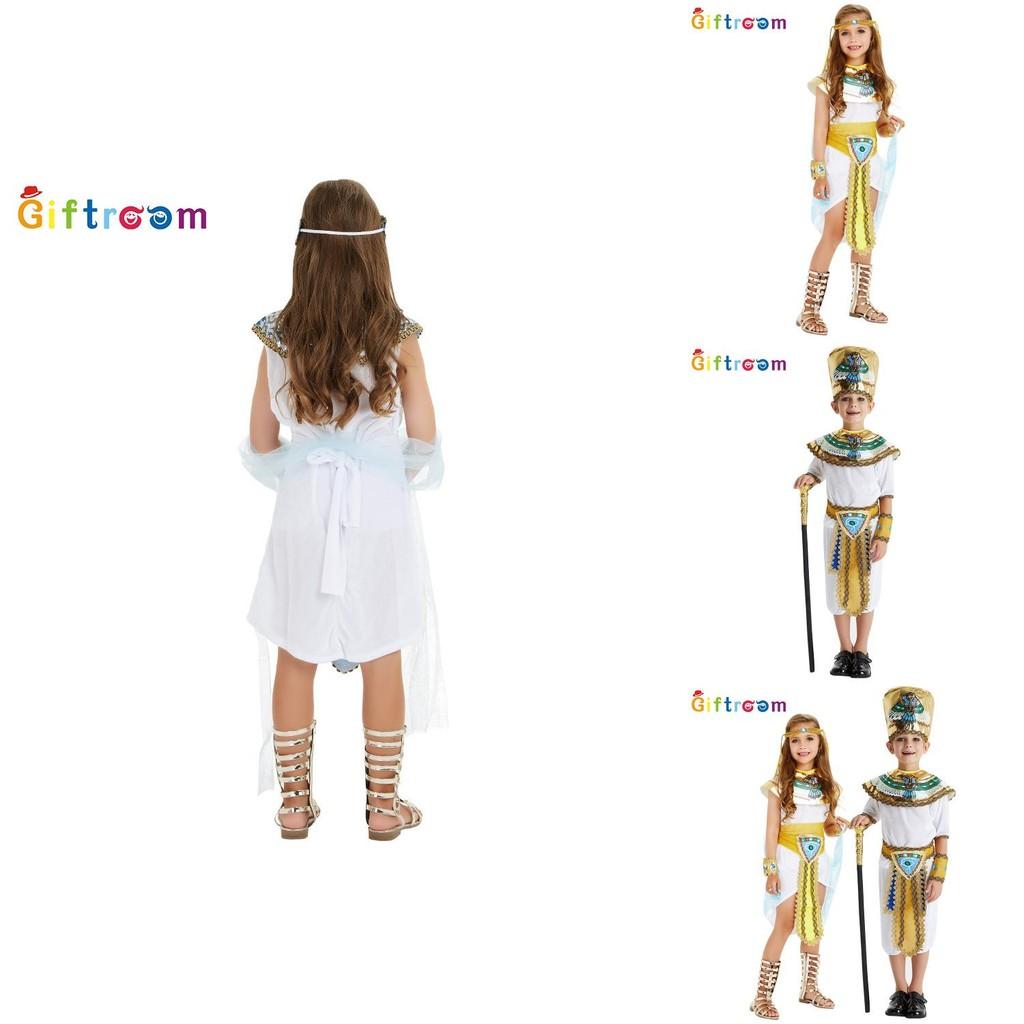 Egyptian Versatile Nile Prince And Princess Costume For Stage Performances And Festivities Halloween