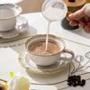Light Luxury Retro Ceramic Cups Home Afternoon Tea Party Coffee Cup Creative Relief Exquisite Coffee Cup Plate Set Birthday Gift