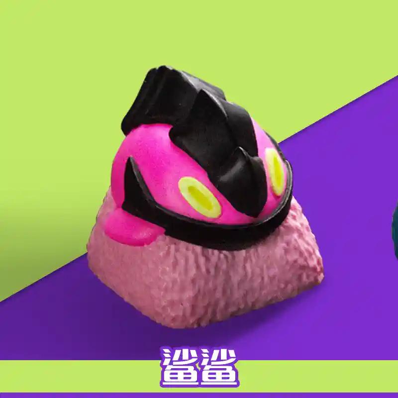 Anime Valorant Themed Keycaps Peripheral Keyboard Modification Parts Resin Material Manual Polishing Process Keyboard Esc Keycap