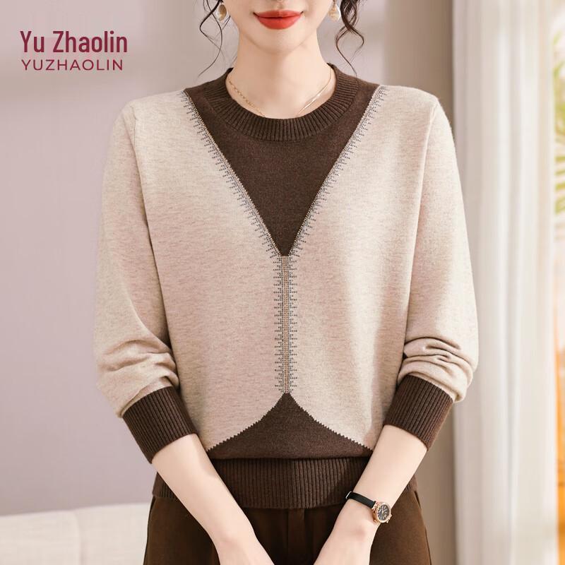 Dámský pletený svetr YUZHAOLIN s polozvýšeným límcem